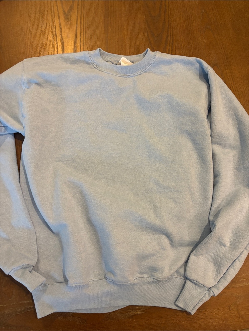 Bundle 3/$15 Hanes Men's Small LIGHT Blue Crewneck Sweatshirt